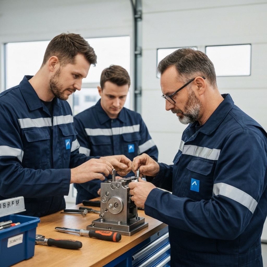 Emma Schlüsseldienst Team bei der Arbeit